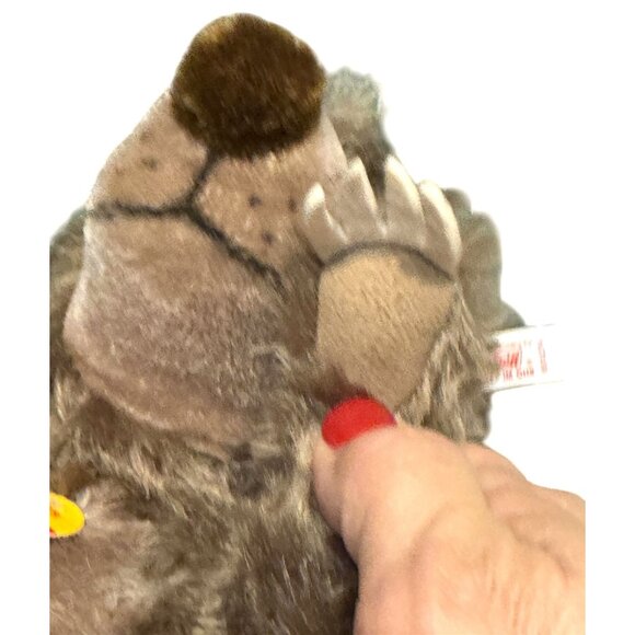 Steiff's Baloo Bear Plush 13.5" Brown Animal Knopf Im Ohr Germany Disney 1995 - Picture 10 of 11